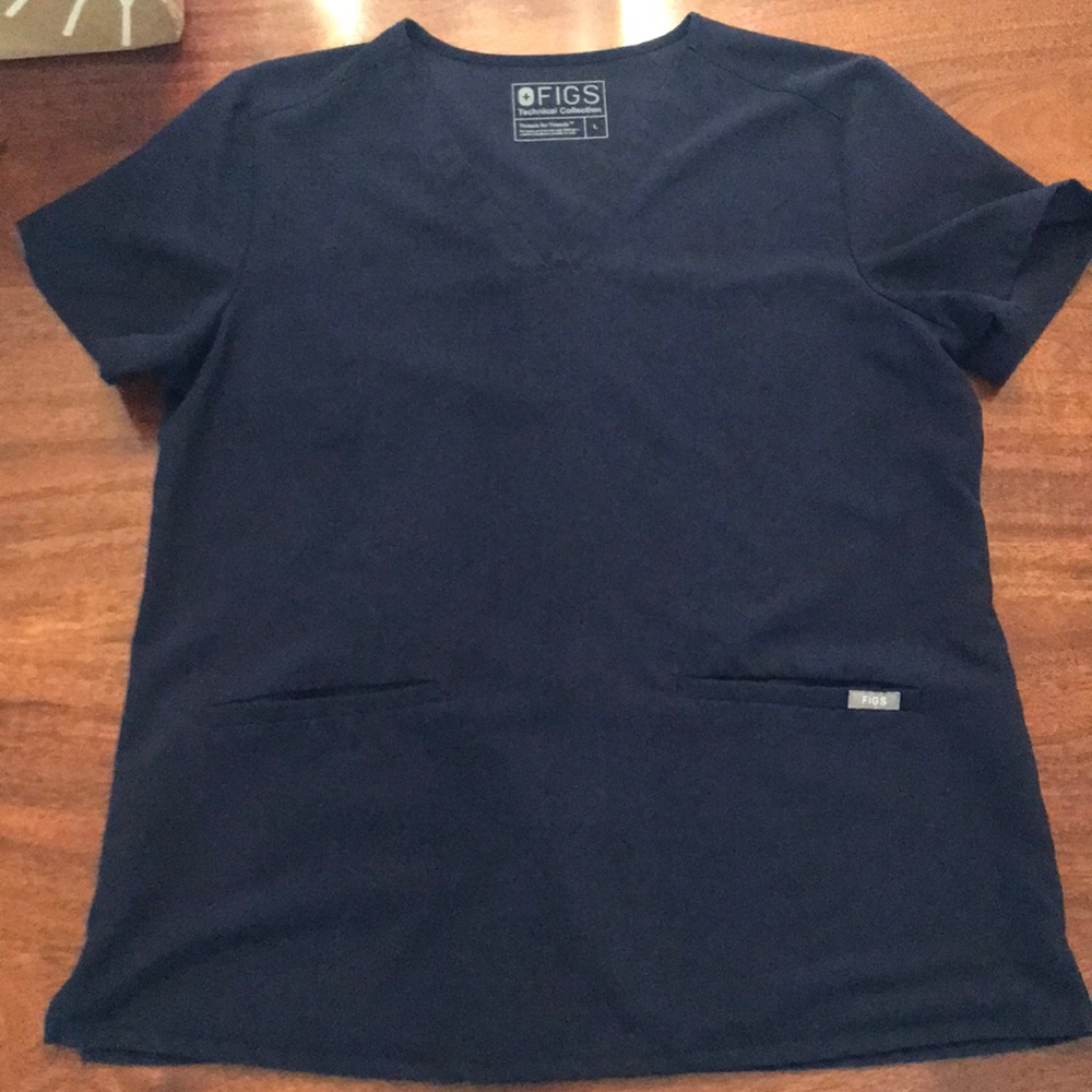 Figs Casma Scrub Top